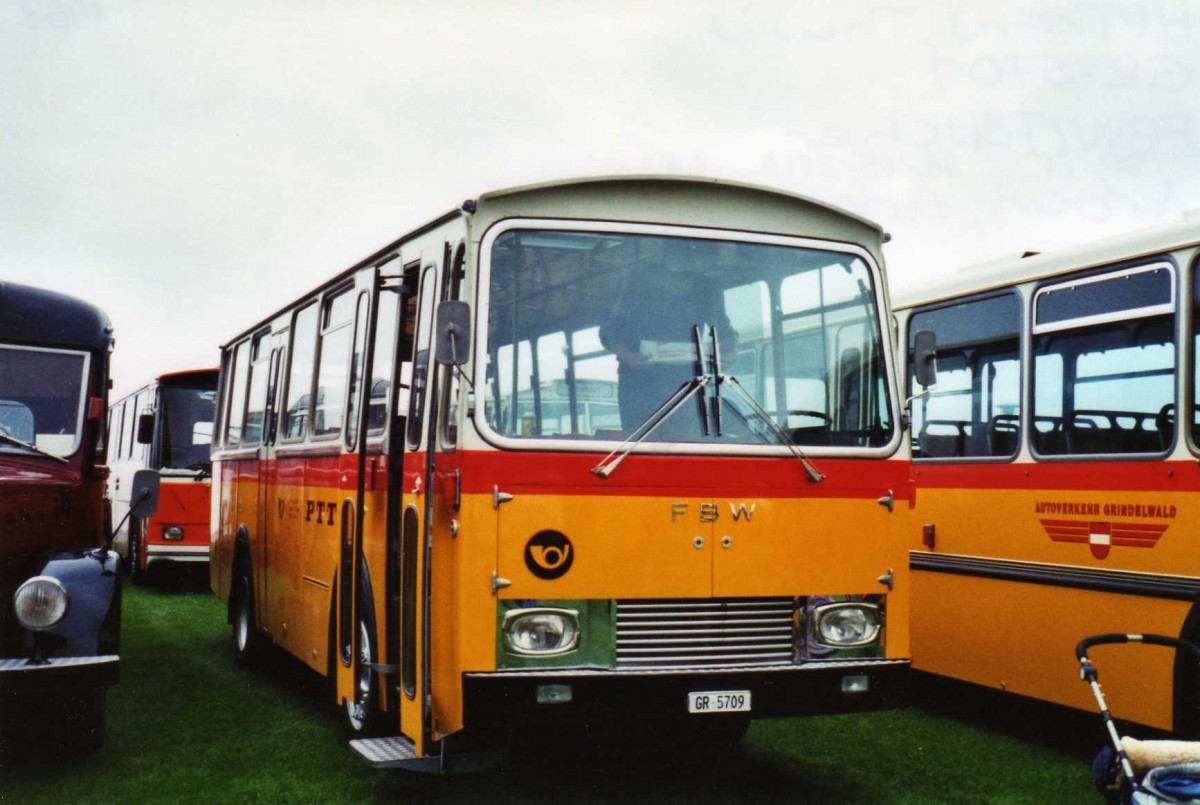 (125'808) - HPTrans, Thusis - GR 5709 - FBW/Tscher am 1. Mai 2010 in Arbon, Arbon Classics