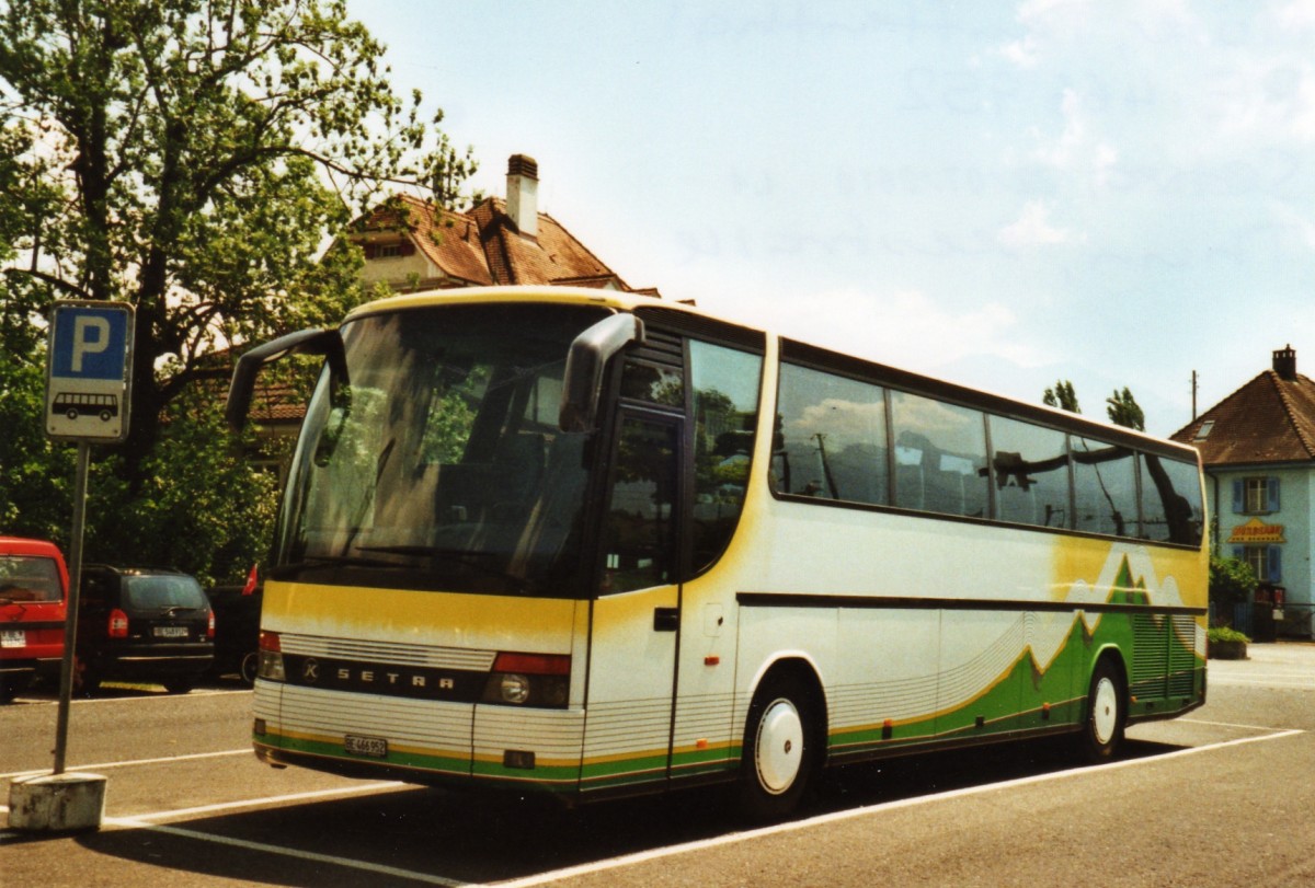 (127'409) - Moser, Teuffenthal - BE 466'952 - Setra (ex STI Thun Nr. 38; ex AvH Heimenschwand Nr. 8) am 28. Juni 2010 in Thun, Seestrasse