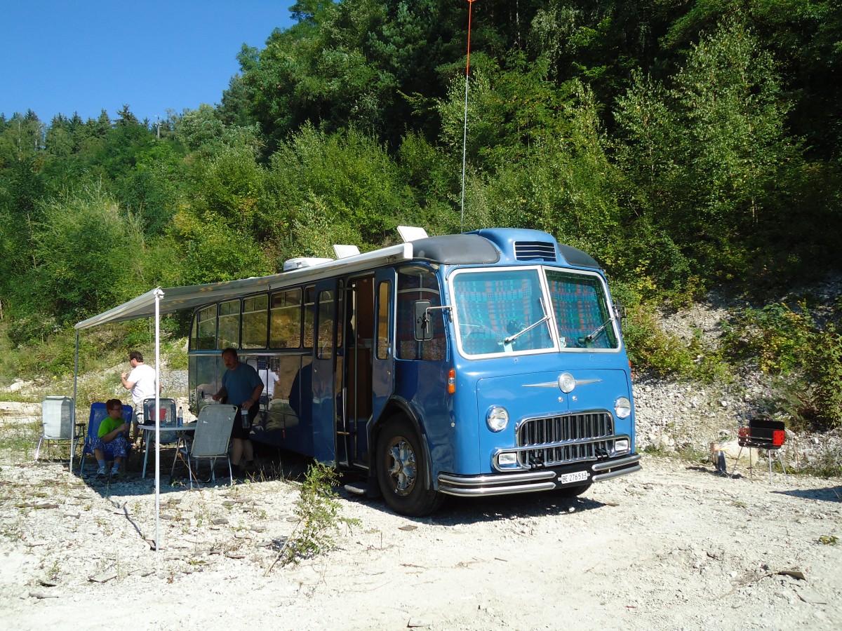 (128'976) - Heimberg, Oberburg - BE 276'513 - FBW/Gangloff (ex P 24'035; ex P 21'535) am 22. August 2010 in Thayngen, Wohnbustreffen