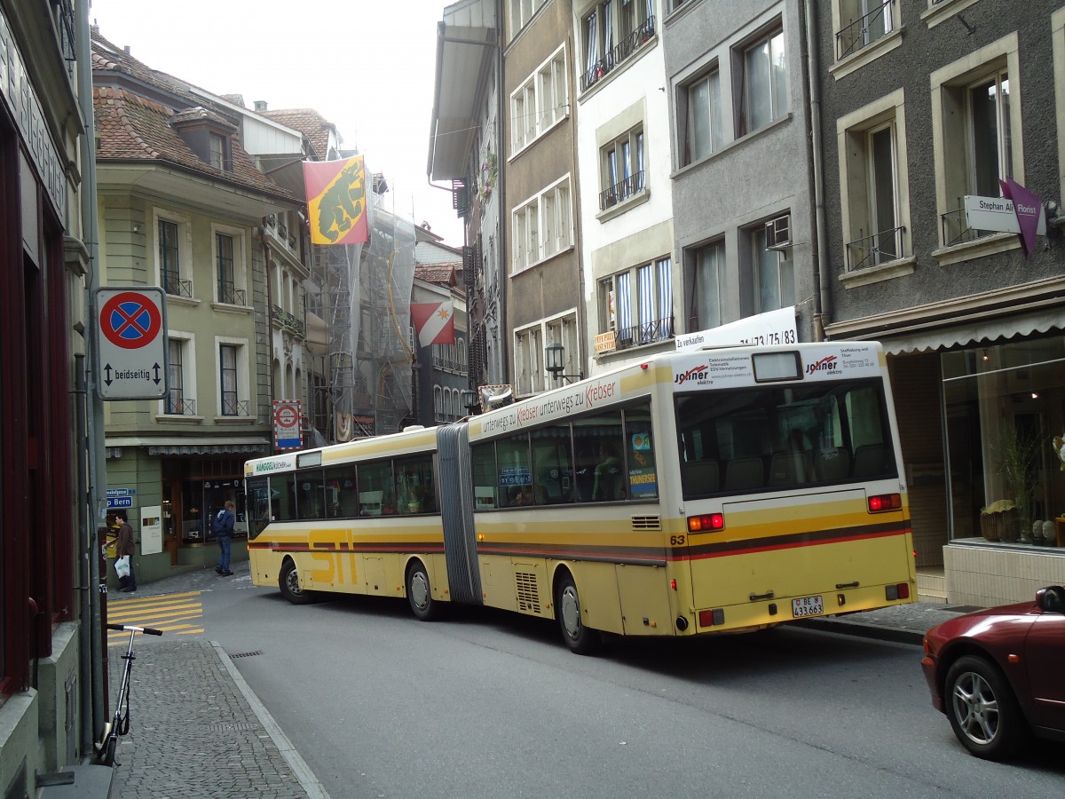 (129'153) - STI Thun - Nr. 63/BE 433'663 - Mercedes am 28. August 2010 in Thun, Lauitor