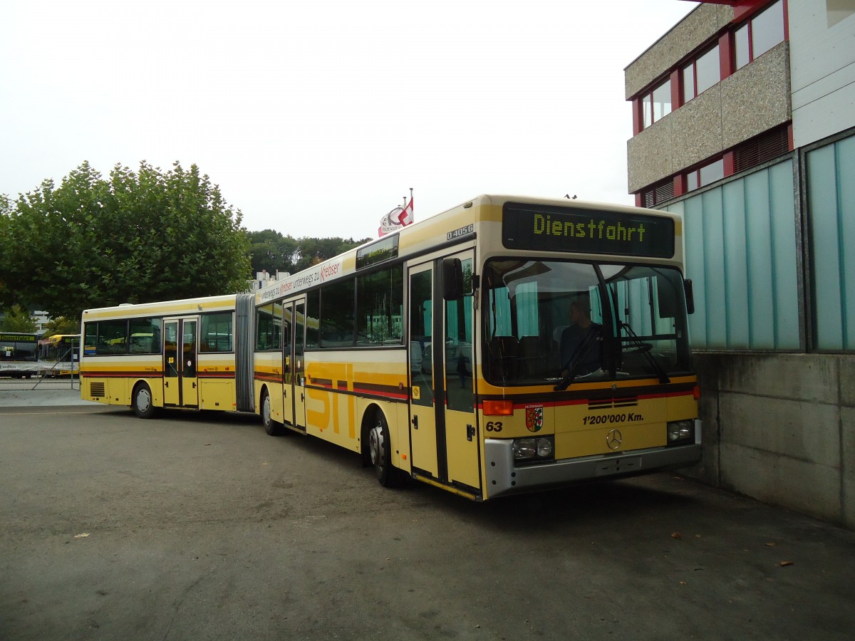 (129'745) - STI Thun - Nr. 63 - Mercedes am 15. September 2010 in Kloten, EvoBus