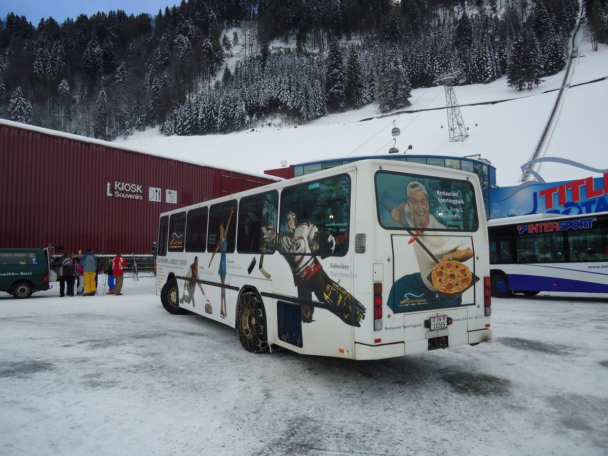 (131'767) - EAB Engelberg - OW 10'265 - NAW/Hess (ex RTB Altsttten Nr. 49) am 29. Dezember 2010 in Engelberg, Titlisbahnen