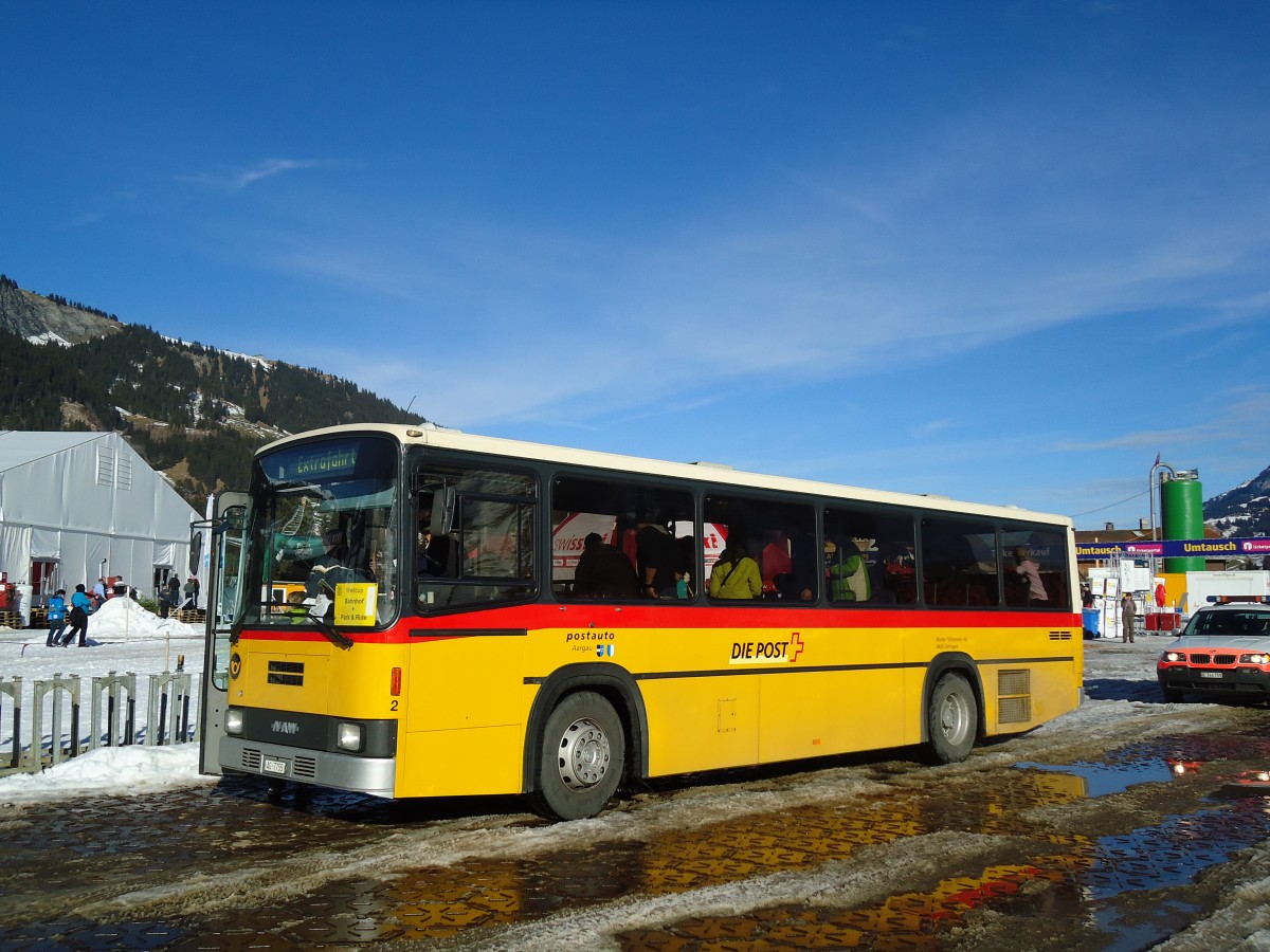 (132'145) - Tschannen, Zofingen - Nr. 2/AG 7755 - NAW/Lauber am 8. Januar 2011 in Adelboden, Weltcup