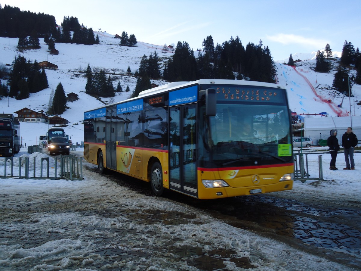 (132'186) - PostAuto Bern - BE 653'387 - Mercedes am 8. Januar 2011 in Adelboden, Weltcup