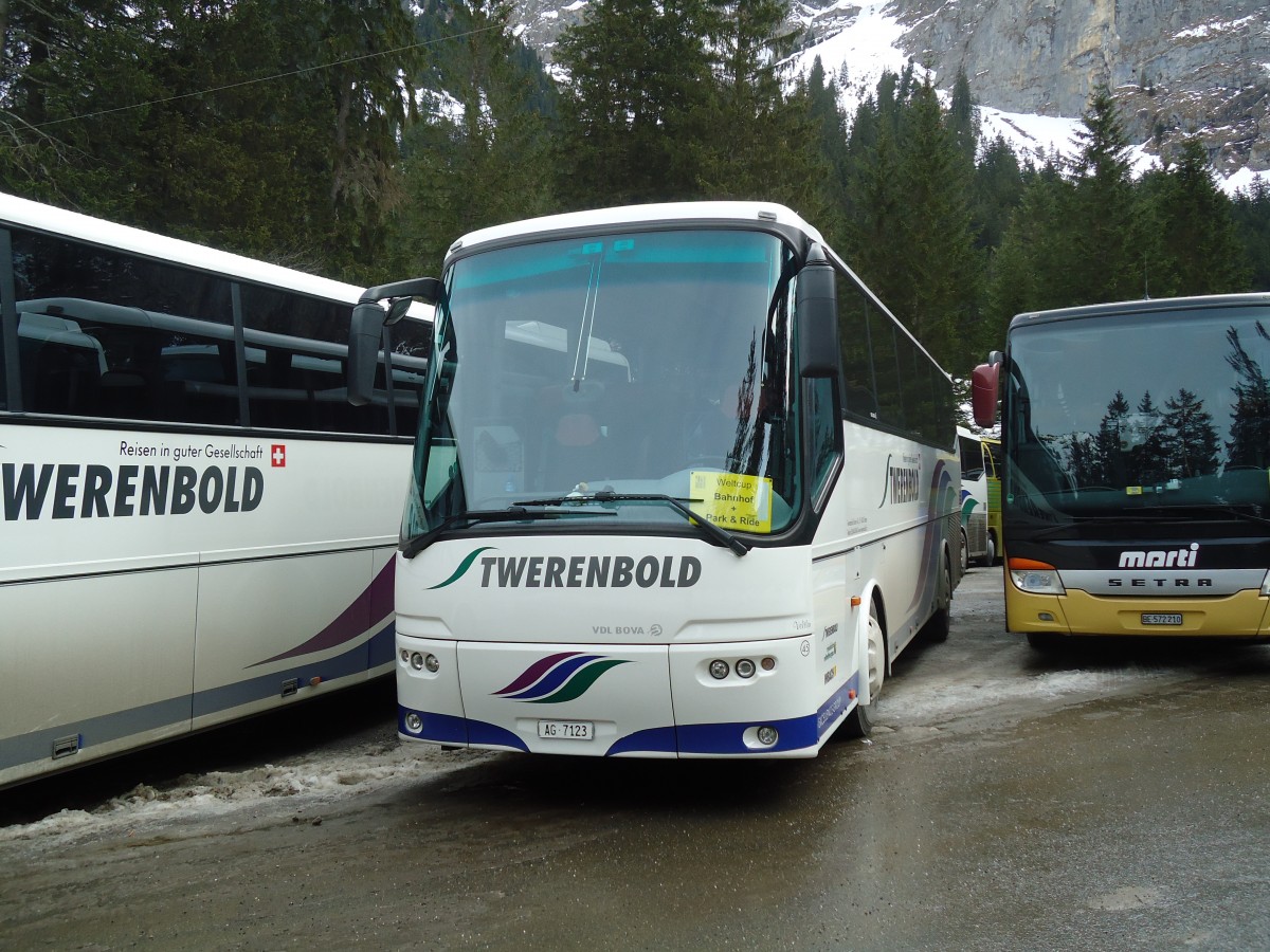 (132'263) - Twerenbold, Baden - Nr. 45/AG 7123 - Bova am 9. Januar 2011 in Adelboden, Unter dem Birg