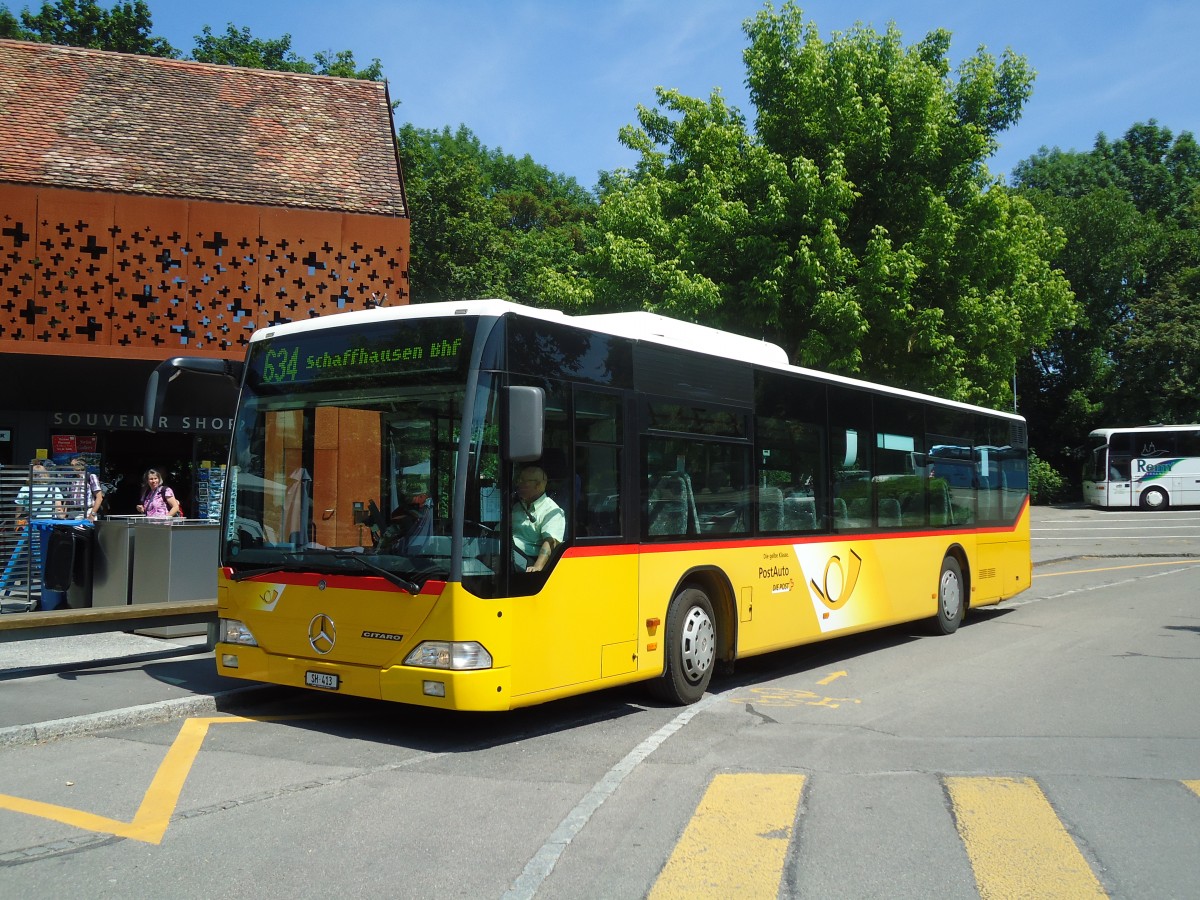 (133'796) - Rattin, Neuhausen - Nr. 50(13)/SH 413 - Mercedes (ex Nr. 34) am 23. Mai 2011 in Neuhausen, Schloss Laufen