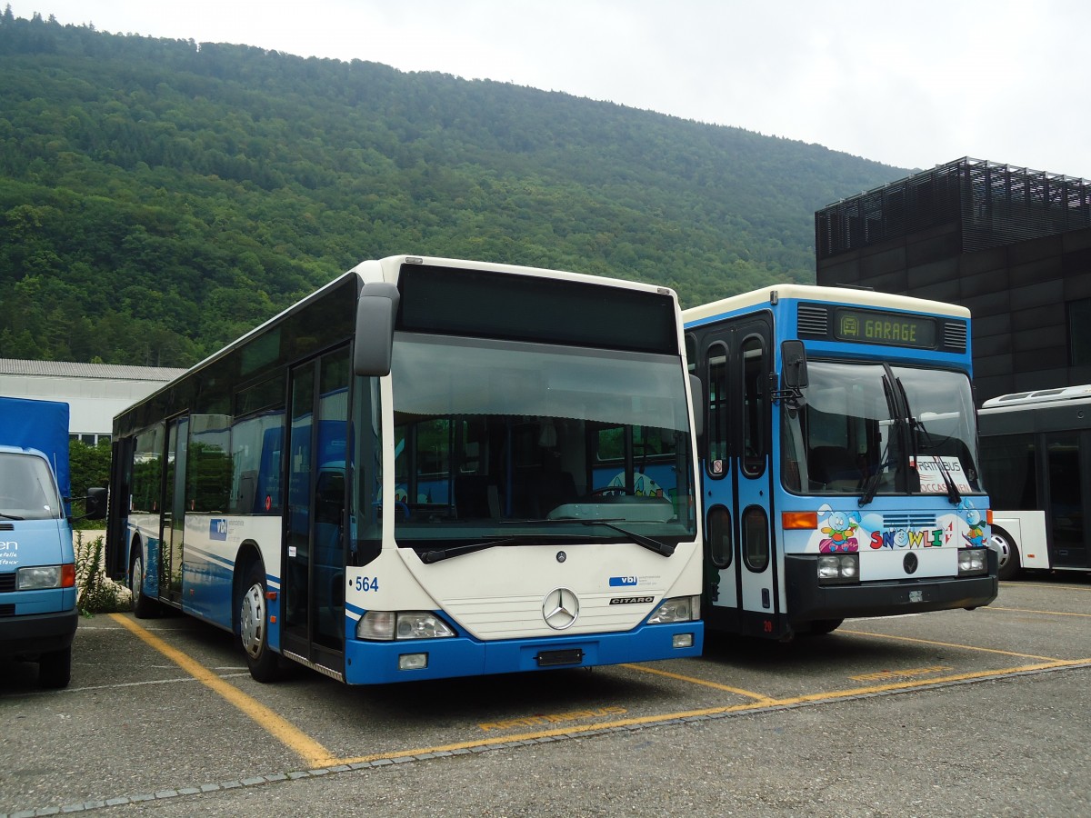 (133'961) - VBL Luzern - Nr. 564 - Mercedes (ex Gowa, Luzern Nr. 64) am 2. Juni 2011 in Biel, Rattinbus