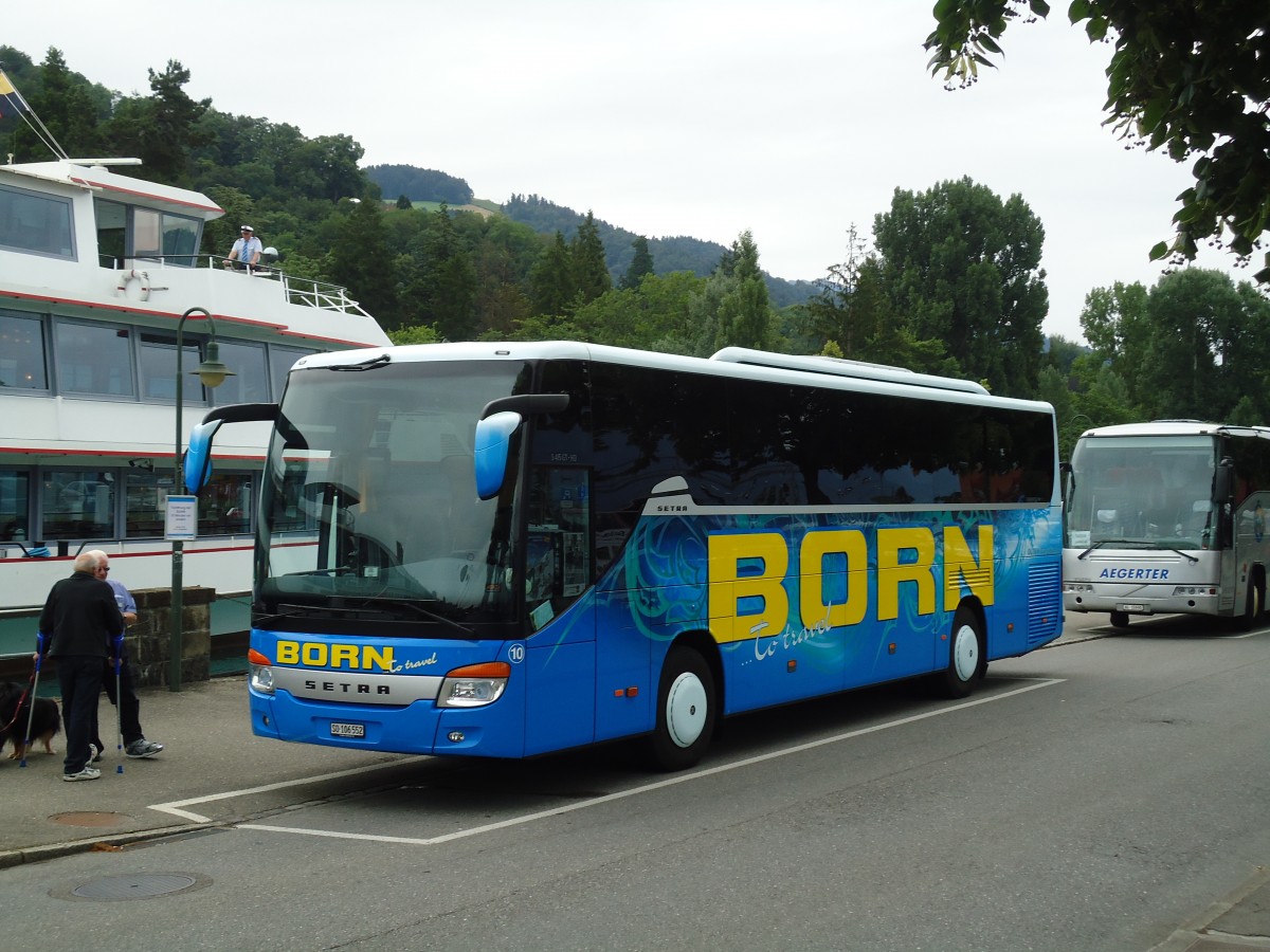 (134'313) - Born, Olten - SO 106'552 - Setra am 25. Juni 2011 bei der Schifflndte Thun