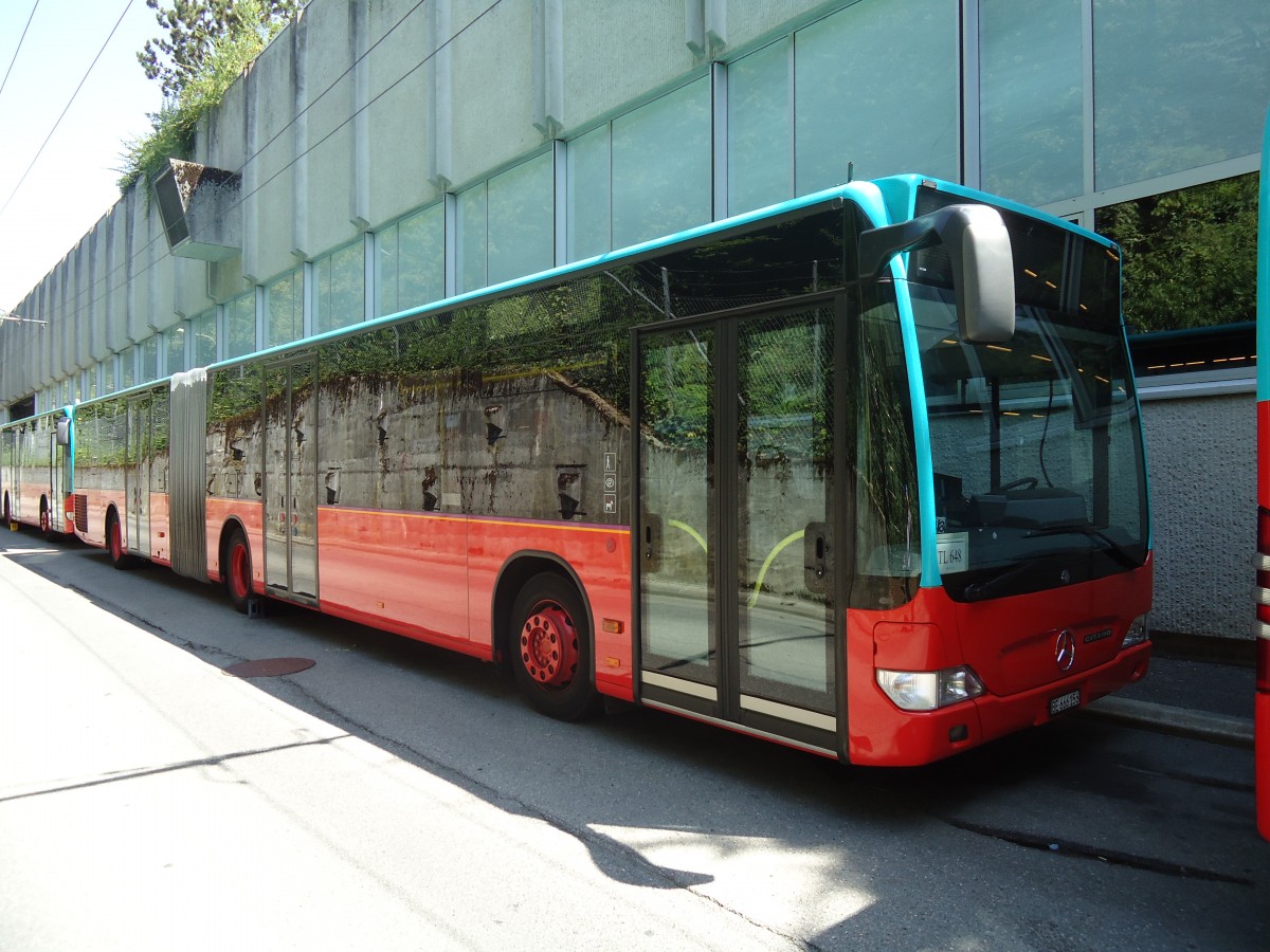 (135'092) - TL Lausanne (VB 156) - Nr. 648/BE 666'156 - Mercedes am 12. Juli 2011 in Lausanne, Dpt Borde