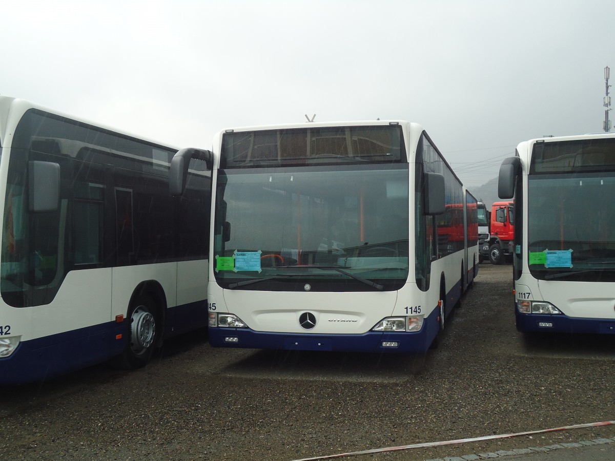 (136'629) - TPG Genve - Nr. 1145 - Mercedes am 19. Oktober 2011 in Wil, Larag