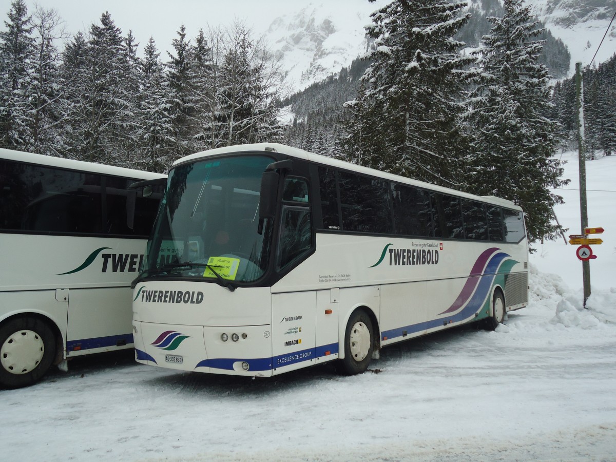 (137'472) - Twerenbold, Baden - Nr. 37/AG 332'834 - Bova am 7. Januar 2012 in Adelboden, Unter dem Birg