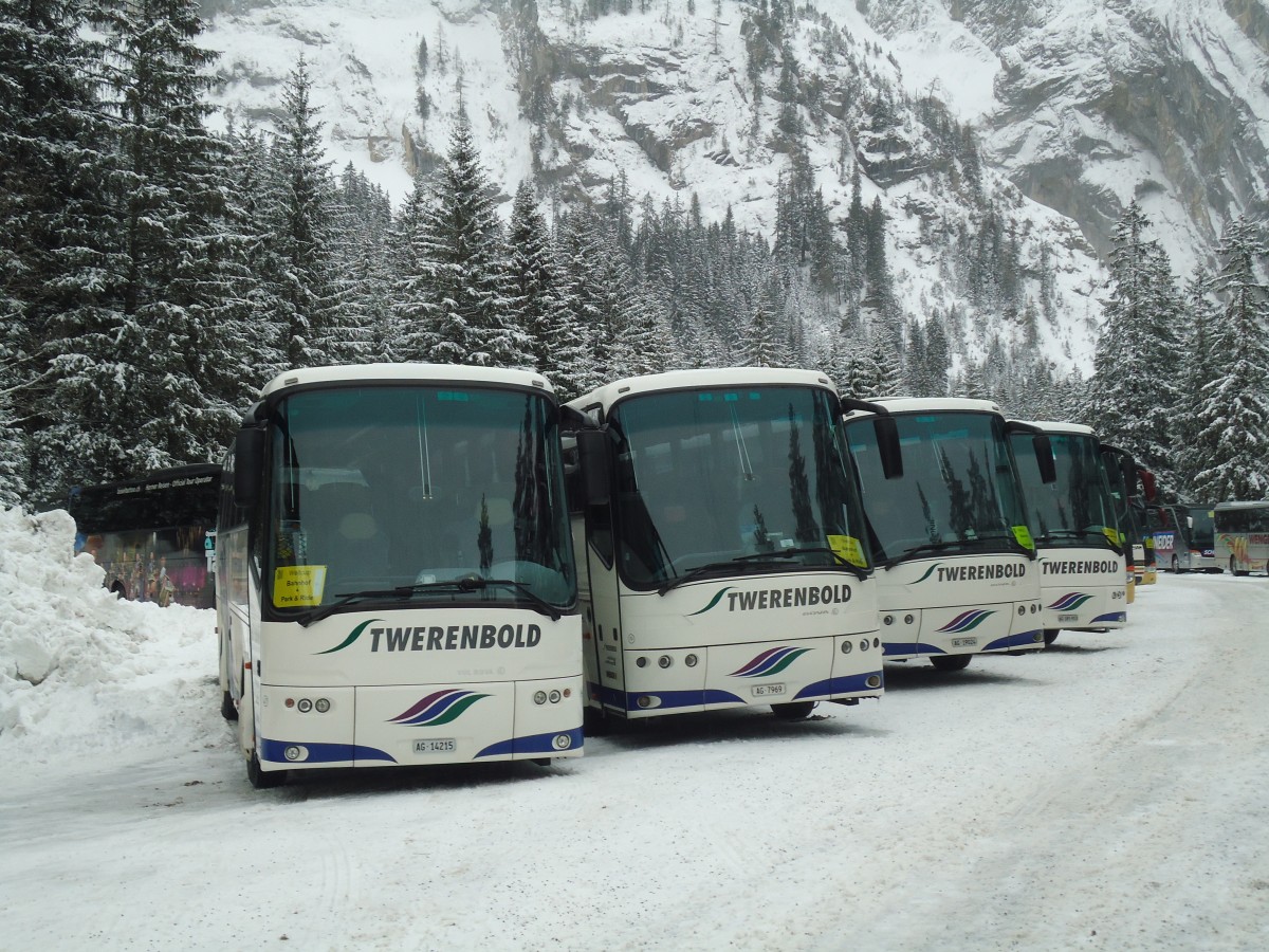 (137'525) - Twerenbold, Baden - Nr. 47/AG 14'215 - Bova am 7. Januar 2012 in Adelboden, Unter dem Birg