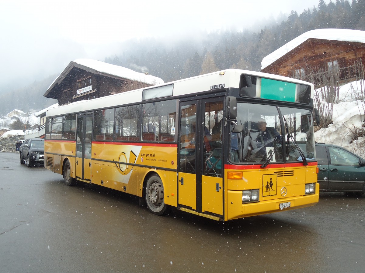 (137'759) - Buchard, Leytron - VS 23'816 - Mercedes am 19. Februar 2012 in Ovronnaz, Post