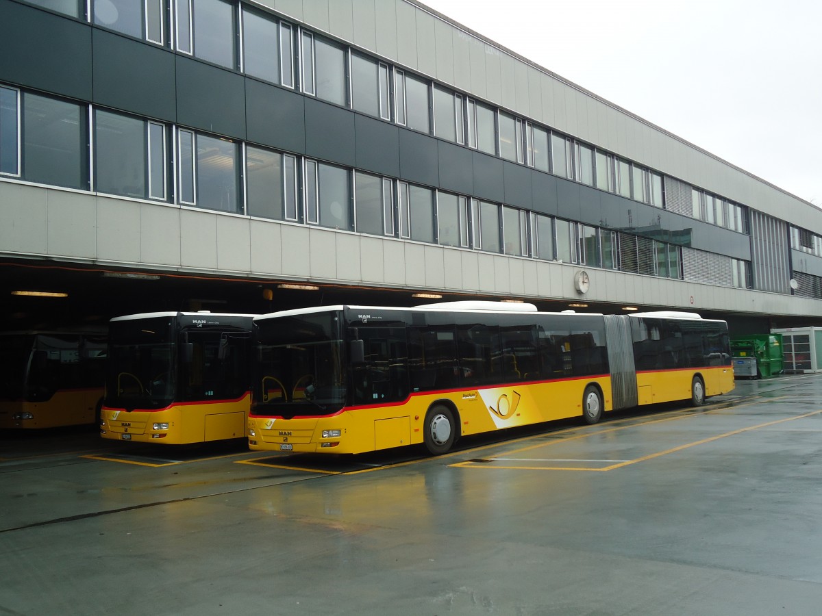 (138'564) - PostAuto Bern - Nr. 664/BE 656'301 - MAN am 16. April 2012 in Bern, Postautostation