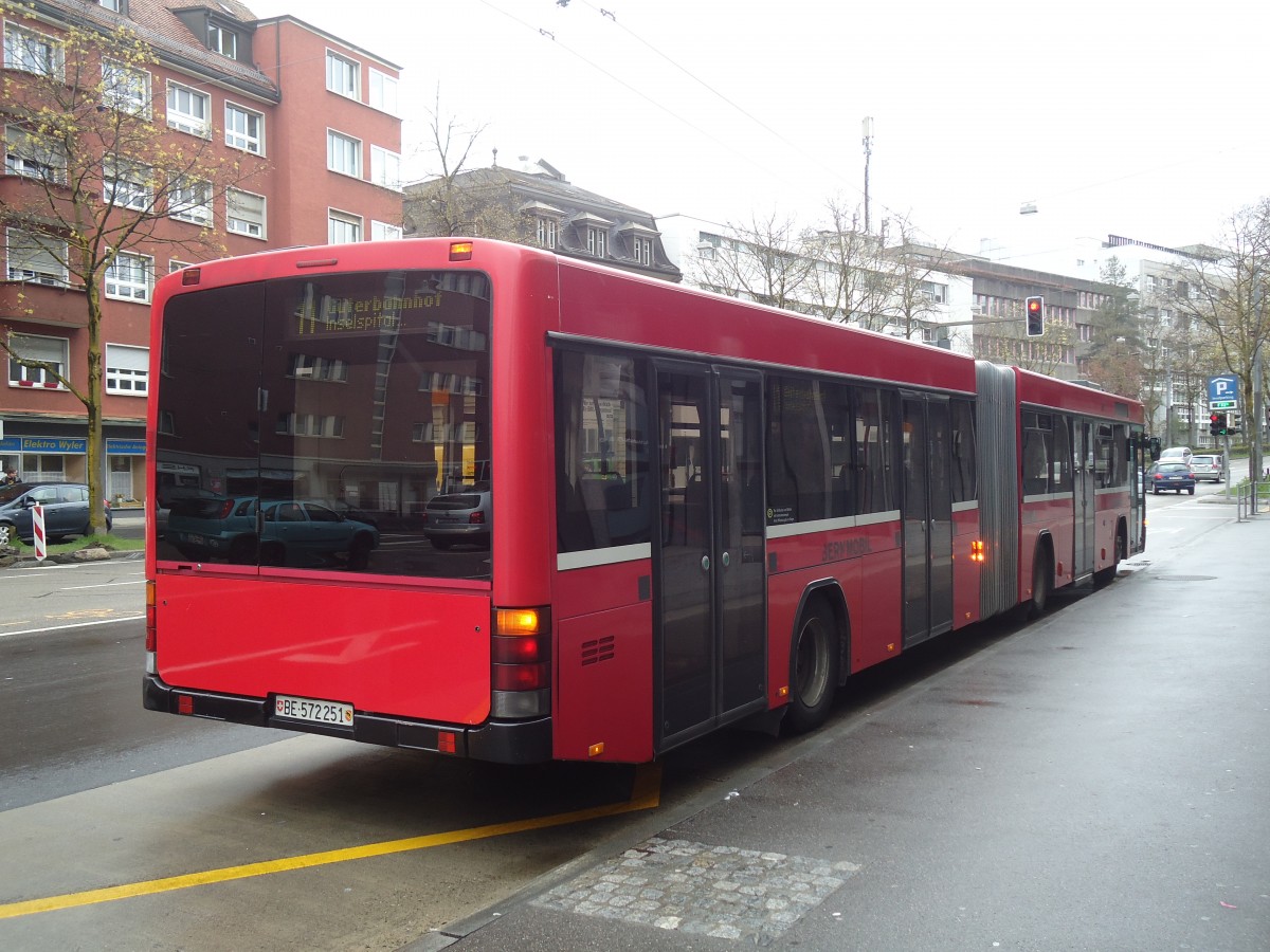 (138'570) - Bernmobil, Bern - Nr. 251/BE 572'251 - Volvo/Hess am 16. April 2012 in Bern, Inselspital