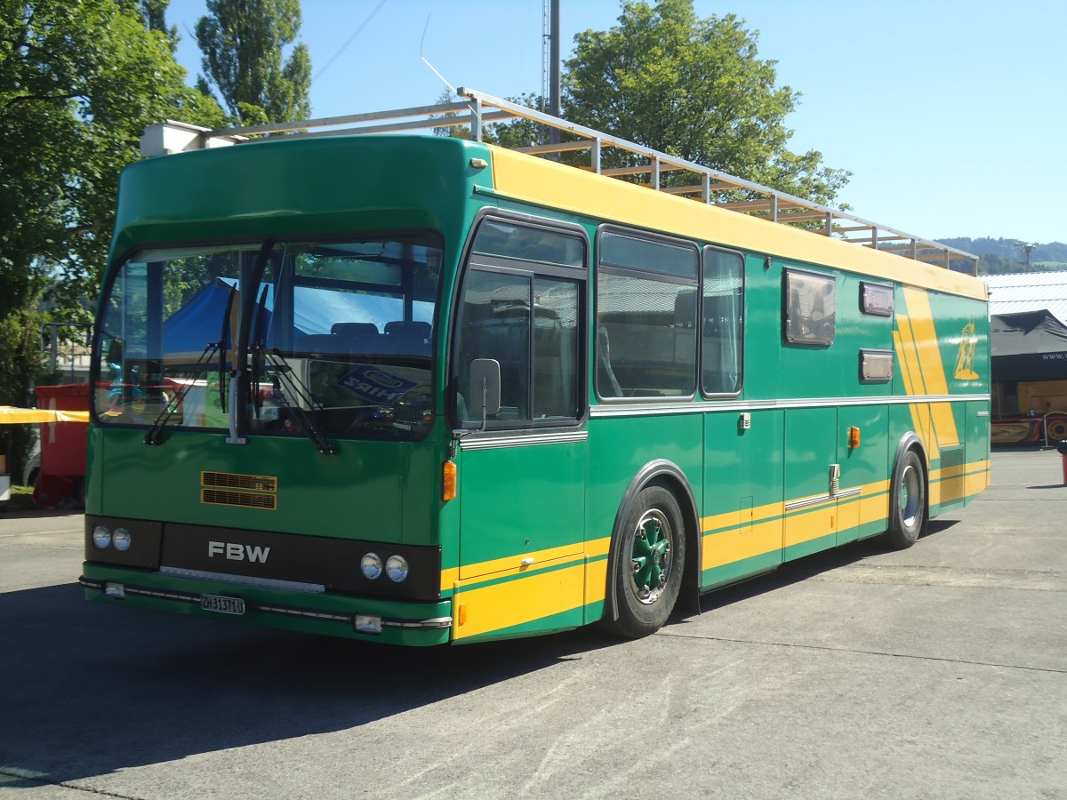 (139'556) - Rllin, Hirzel - ZH 31'371 U - FBW (ex ABM Meinisberg) am 16. Juni 2012 in Hinwil, AMP