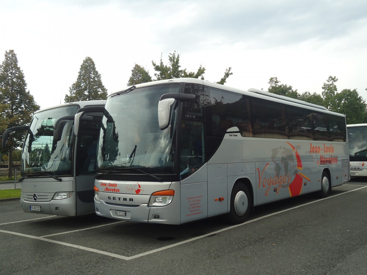 (141'861) - Chardonnens, Ftigny - VD 311'226 - Setra am 26. September 2012 in Thun, Seestrasse