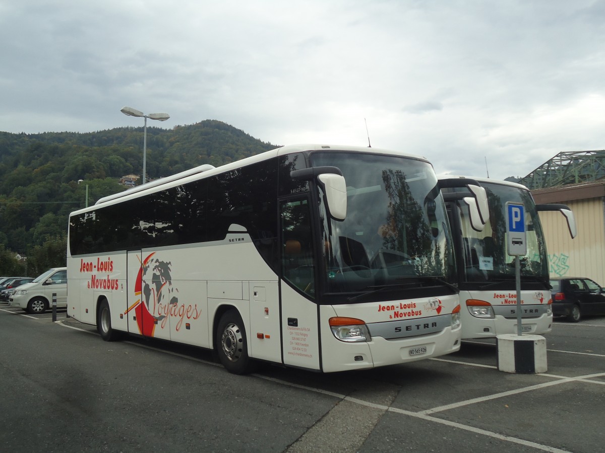 (141'863) - Chardonnens, Ftigny - VD 565'926 - Setra am 26. September 2012 in Thun, Seestrasse