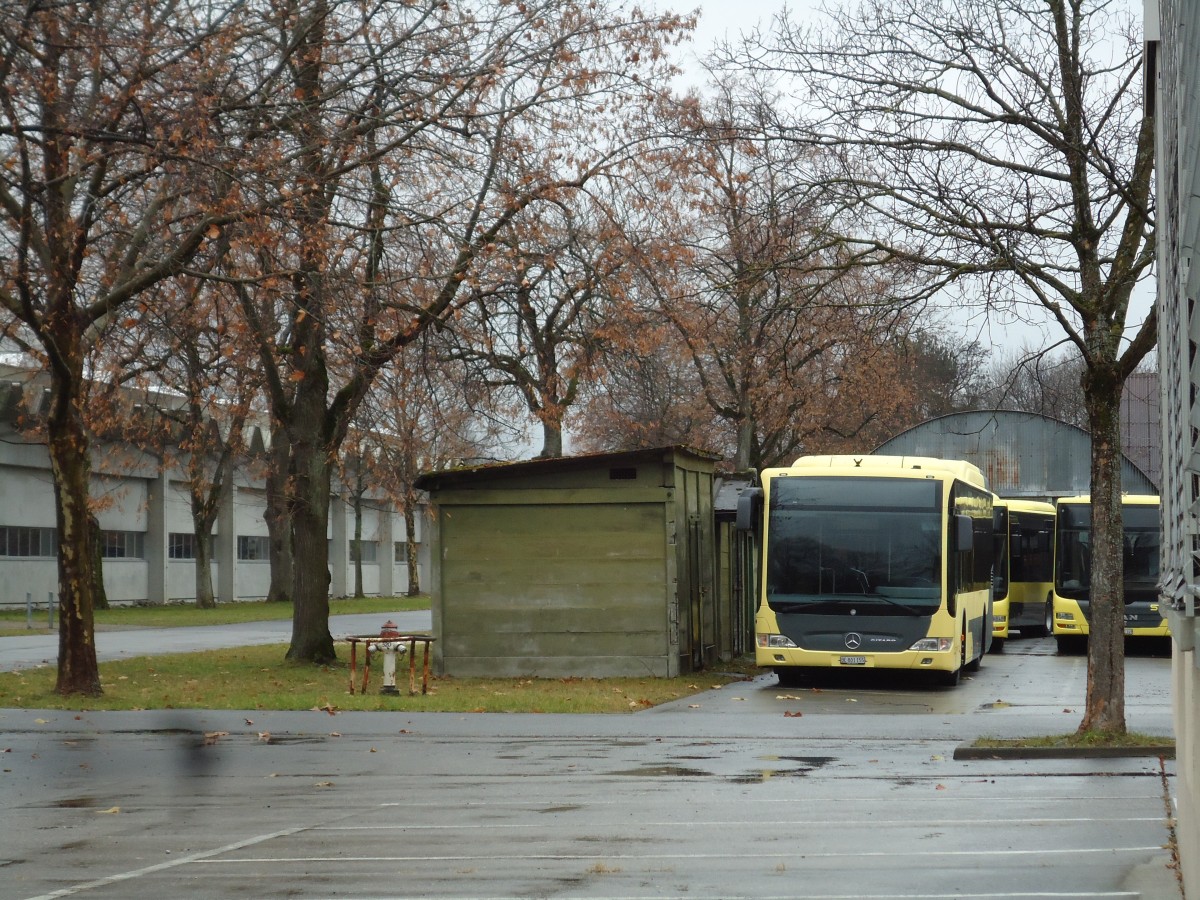 (142'284) - STI Thun - Nr. 155/BE 801'155 - Mercedes am 28. November 2012 in Thun, Waffenplatz