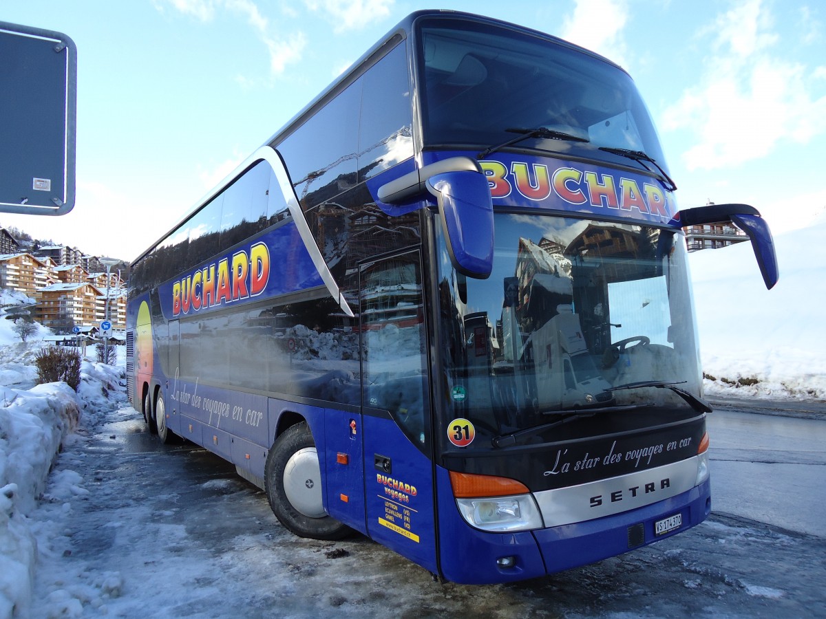 (142'666) - Buchard, Leytron - Nr. 31/VS 174'370 - Setra am 26. Dezember 2012 in Haute-Nendaz, Patinoire