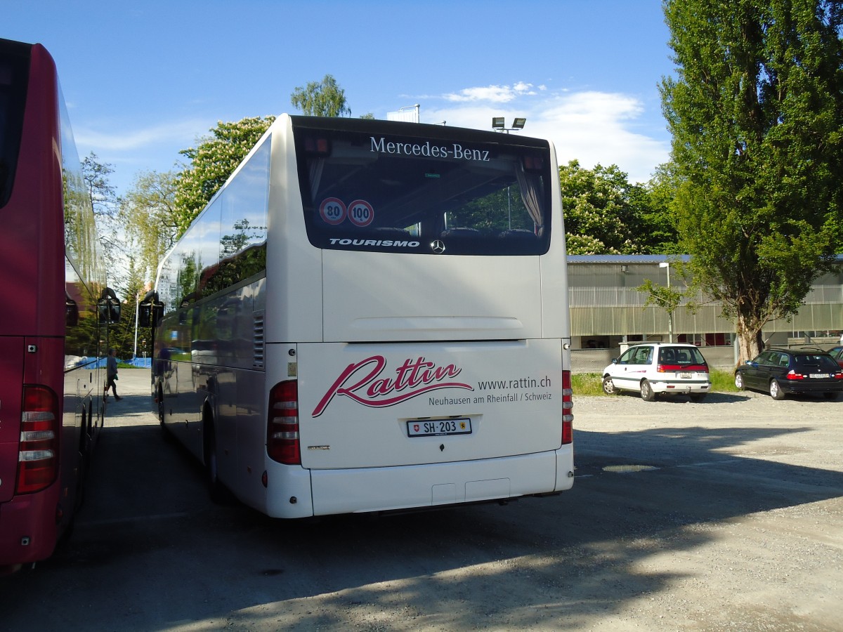 (144'209) - Rattin, Neuhausen - Nr. 3/SH 203 - Mercedes am 18. Mai 2013 in Thun, Lachenwiese