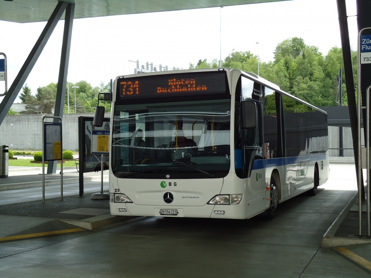 (144'391) - Maag, Kloten - Nr. 23/ZH 556'223 - Mercedes am 20. Mai 2013 in Zrich, Flughafen