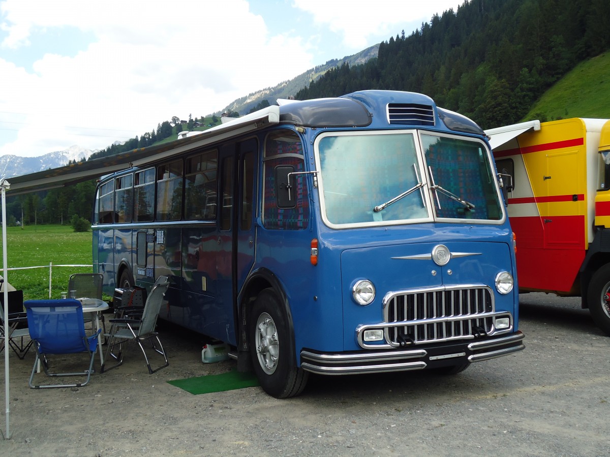 (146'326) - Heimberg, Oberburg - FBW/Gangloff (ex P 24'035; ex P 21'535) am 17. August 2013 in Lenk, Metschbahnen