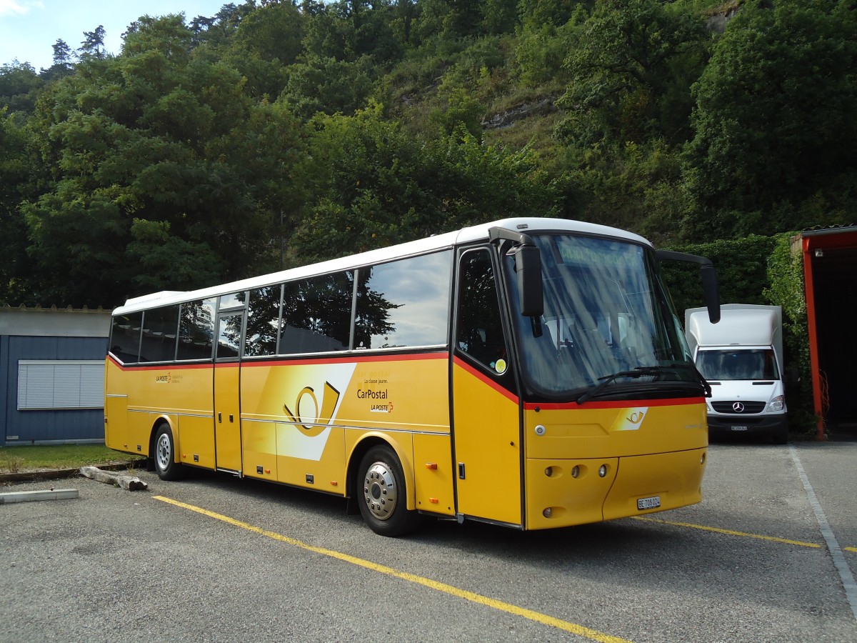 (146'829) - Funi-Car, Biel - Nr. 24/BE 708'024 - Bova (ex Nr. 16; ex Fischer, Marin Nr. 6) am 31. August 2013 in Biel, Garage