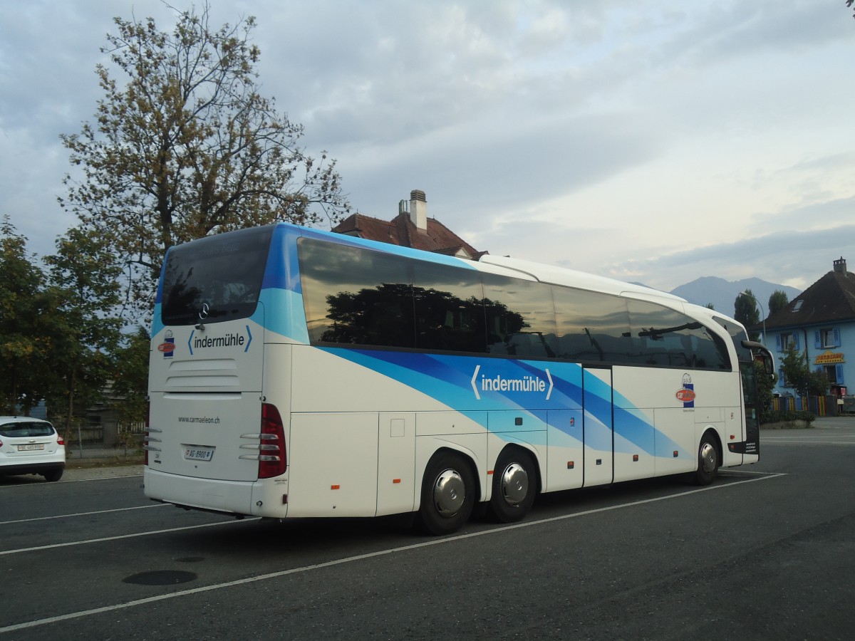 (147'364) - Indermhle, Rekingen - AG 8900 - Mercedes am 26. September 2013 in Thun, Seestrasse