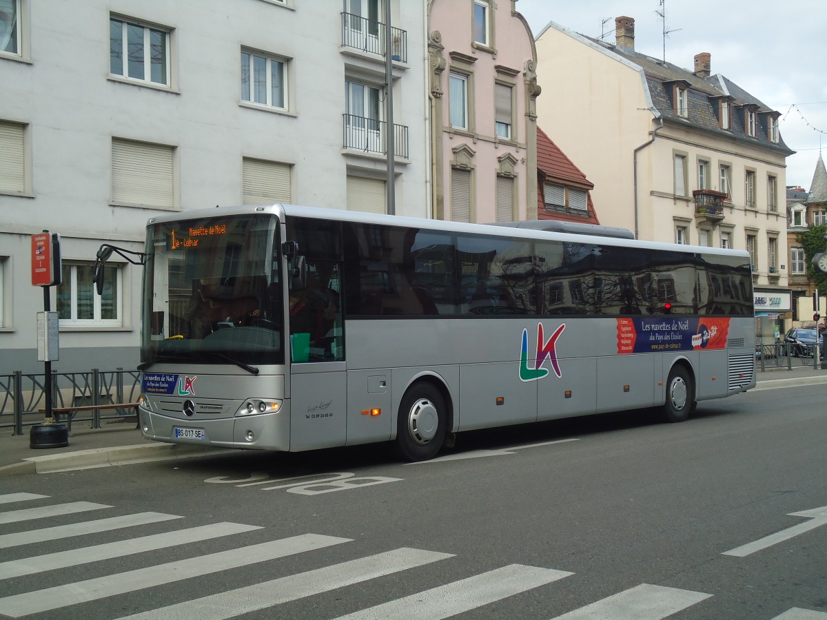 (148'191) - Kunegel, Colmar - BS 017 SE - Mercedes am 7. Dezember 2013 in Colmar, Thtre