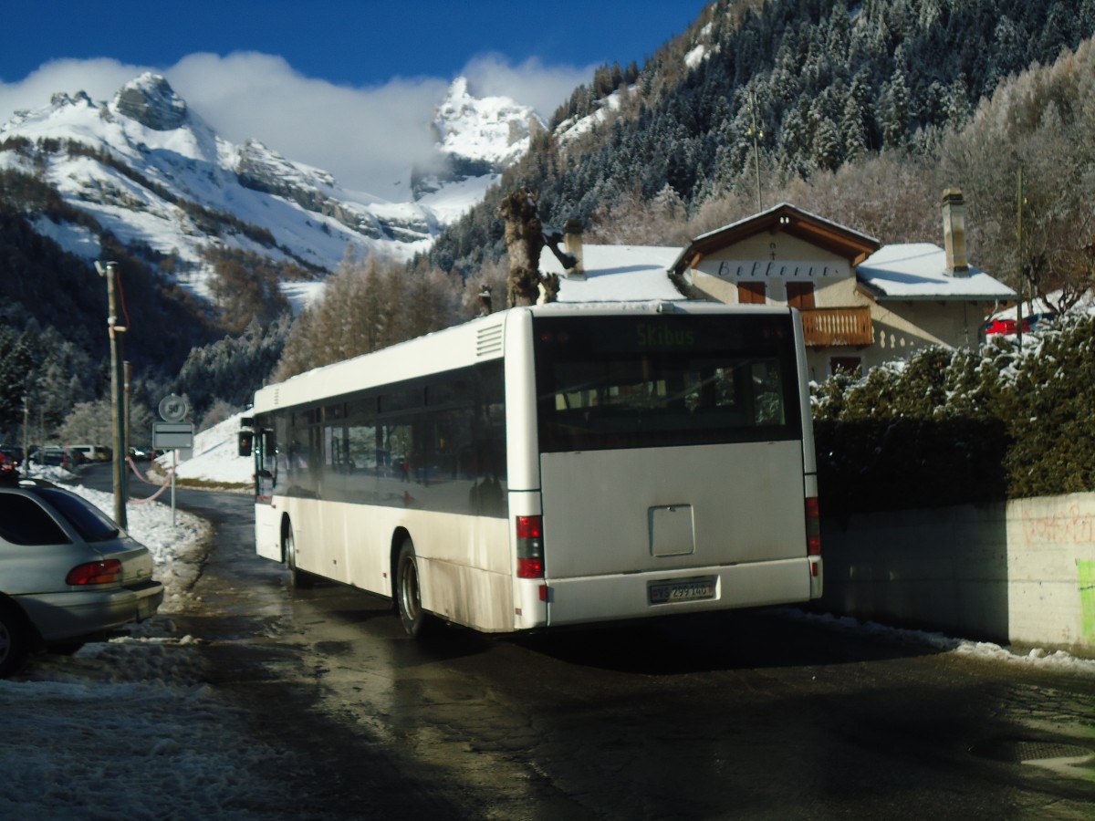 (148'575) - Buchard, Leytron - Nr. 98/VS 299'140 - MAN (ex TN Neuchtel Nr. 222) am 29. Dezember 2013 in Ovronnaz, La Croise