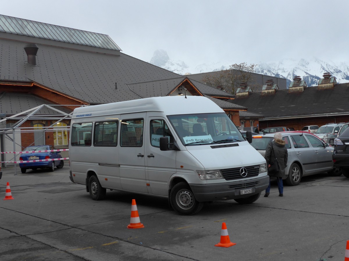 (148'770) - Mller, Uttigen - BE 369'282 - Mercedes am 8. Februar 2014 in Thun, Expo