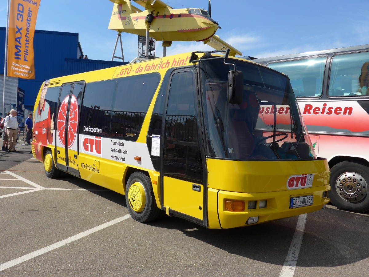 (149'813) - Auwrter Museum, Stuttgart - DGF-AU 93H - Neoplan am 25. April 2014 in Sinsheim, Museum