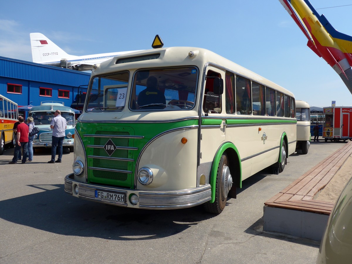 (149'863) - RegioBus, Mittweida - FG-RM 76H - IFA am 25. April 2014 in Sinsheim, Museum