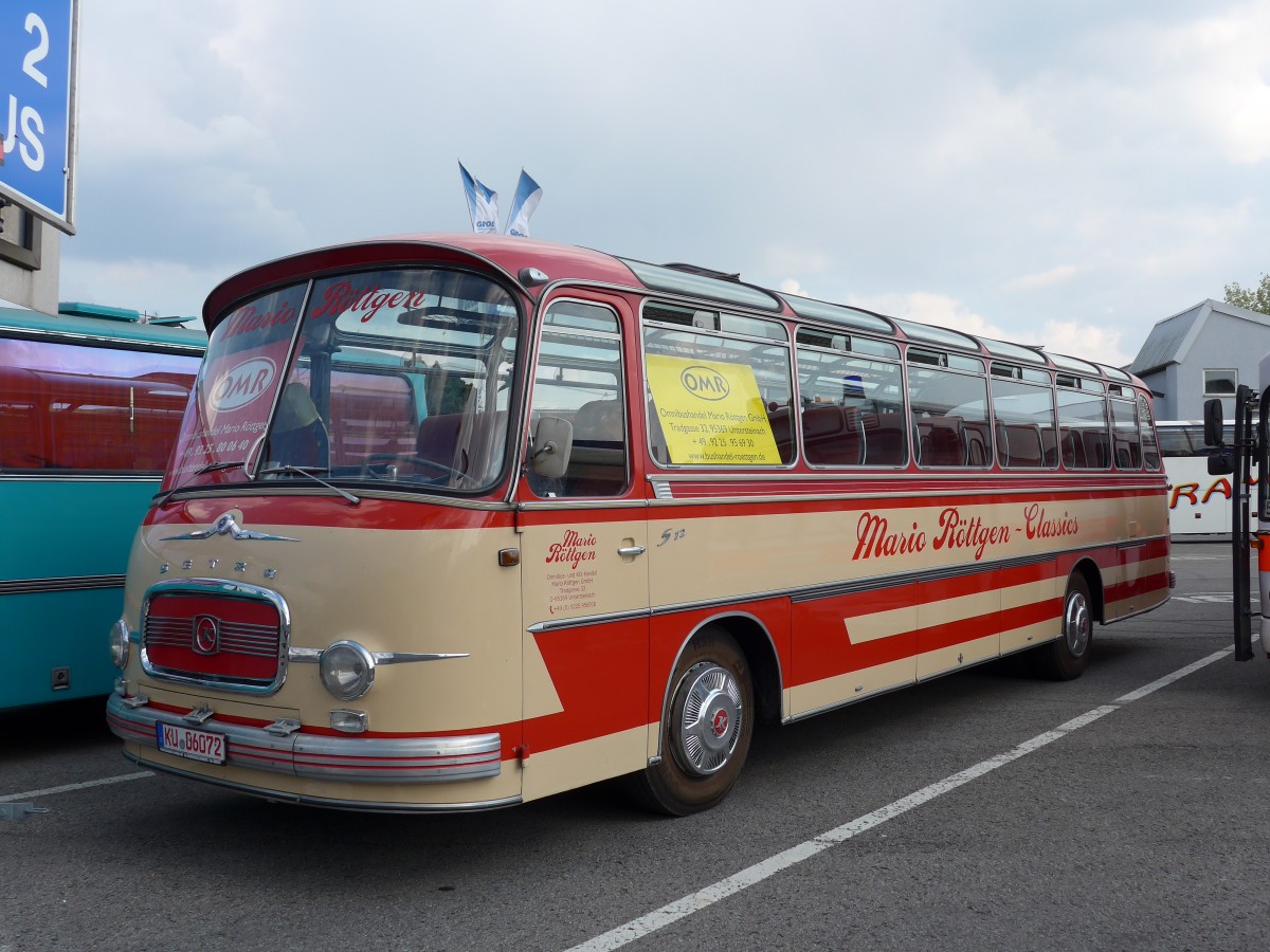 (150'083) - Rttgen, Untersteinach - KU 06'072 - Setra am 25. April 2014 in Sinsheim, Museum