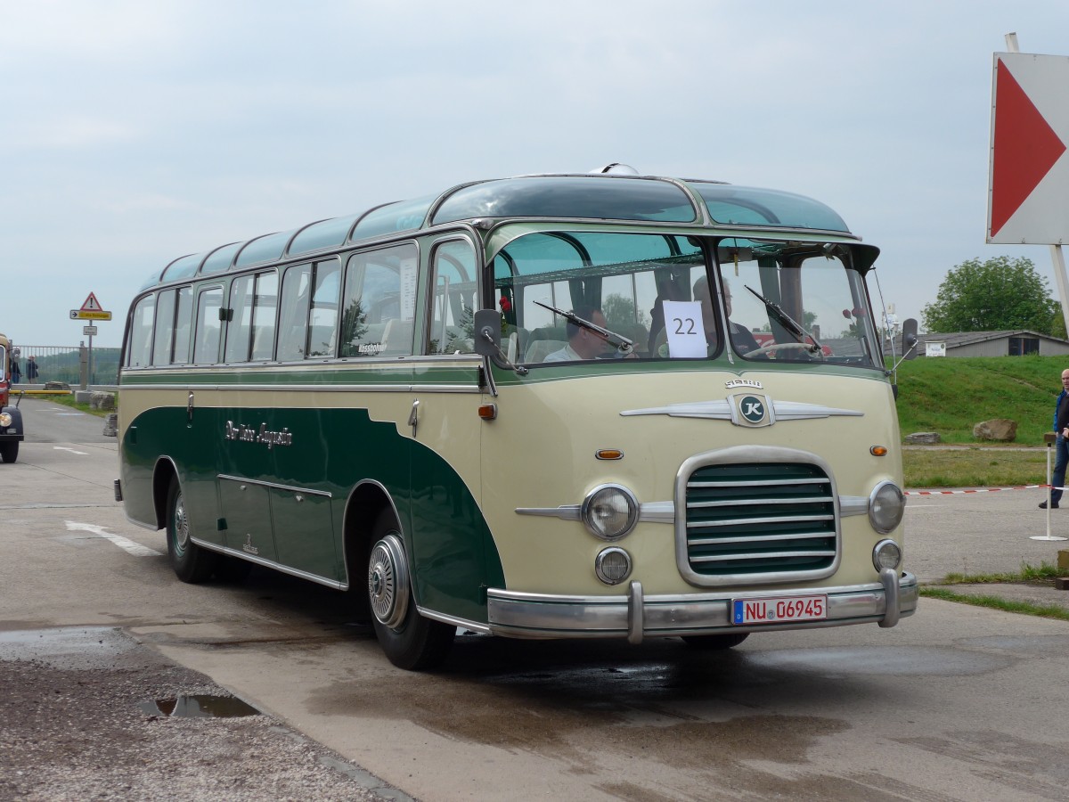 (150'156) - Setra Veteranen-Club, Bad Windsheim - NU 06'945 - Setra am 26. April 2014 in Speyer, Technik-Museum