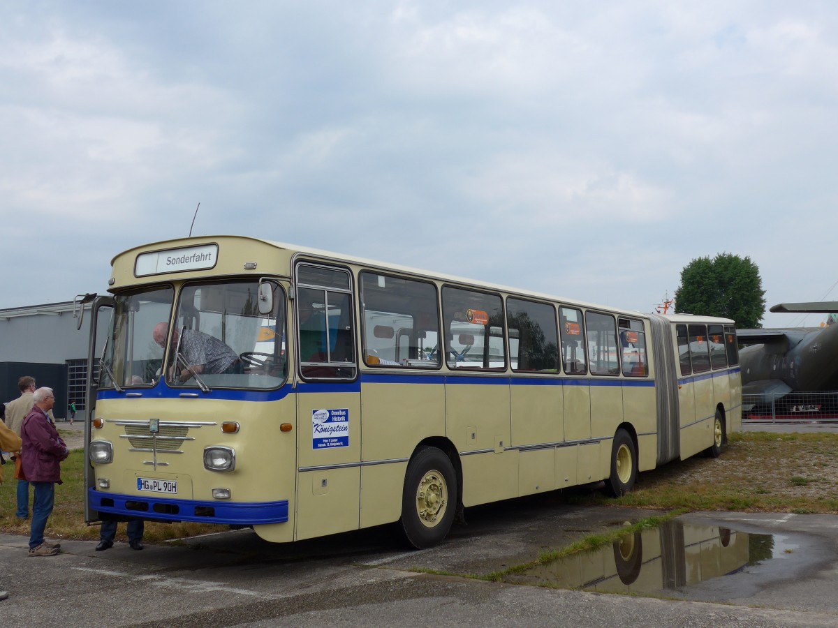 (150'186) - Linhart, Knigstein - HG-PL 90H - Bssing am 26. April 2014 in Speyer, Technik-Museum