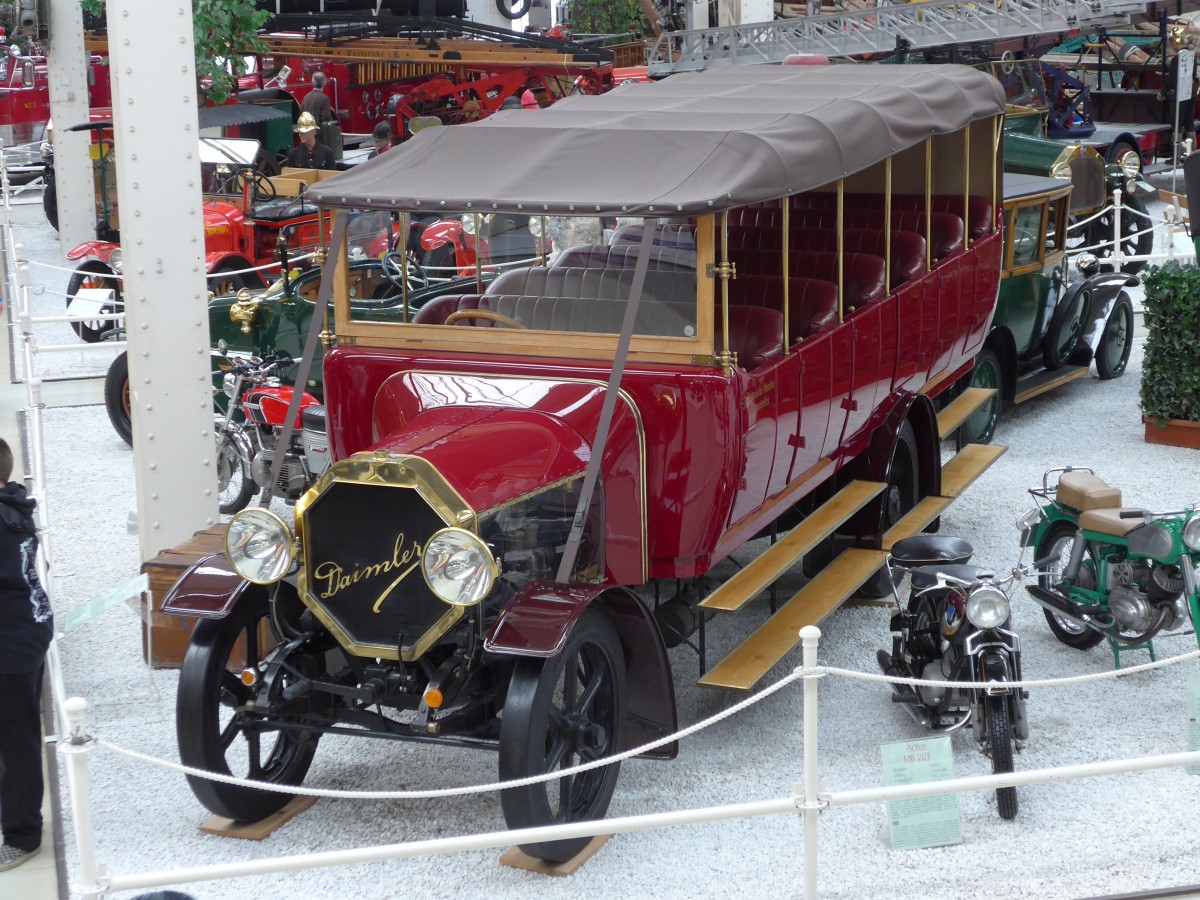 (150'378) - Museum, Sinsheim - Daimler am 26. April 2014 in Speyer, Technik-Museum