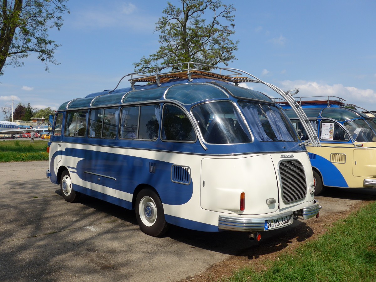 (150'434) - ??? - N-HK 360H - Setra am 26. April 2014 in Speyer, Technik-Museum