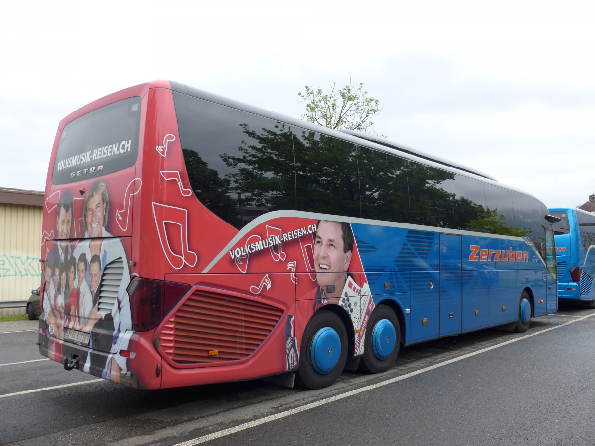 (150'945) - Zerzuben, Visp-Eyholz - Nr. 9/VS 81'718 - Setra am 27. Mai 2014 in Thun, Seestrasse