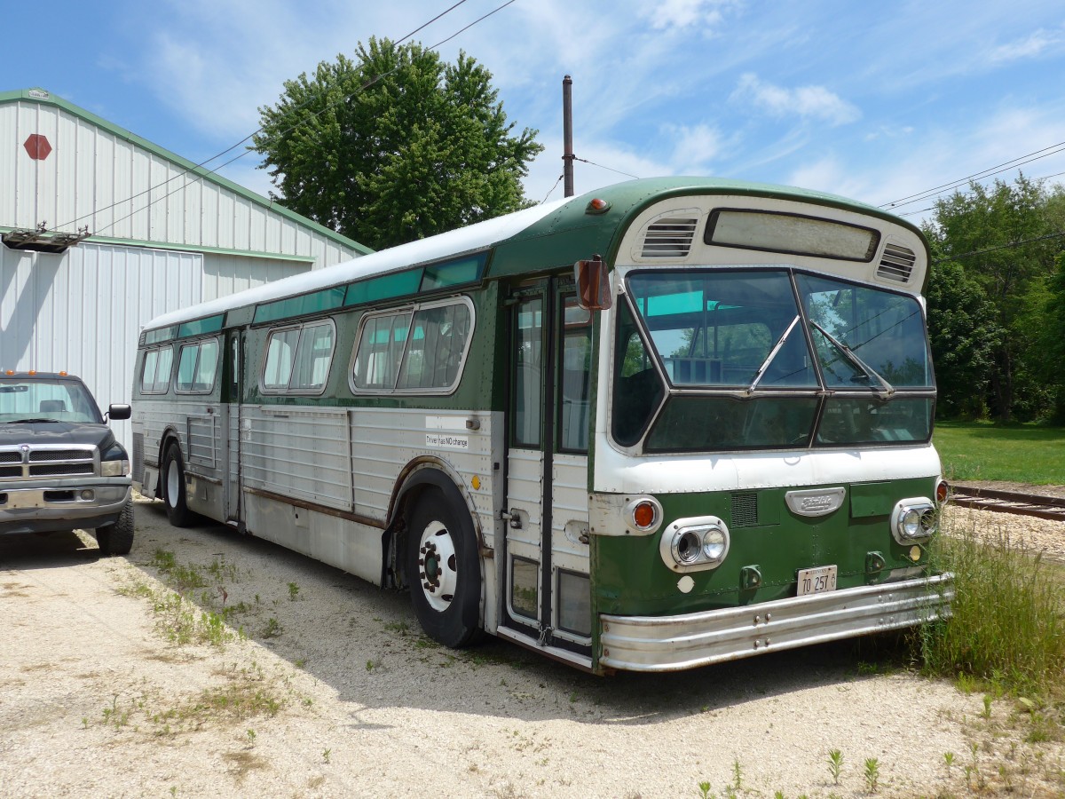 (152'536) - CTA Chicago - Nr. 3177/70'257 AV - Flxible am 11. Juli 2014 in Union, Railway Museum