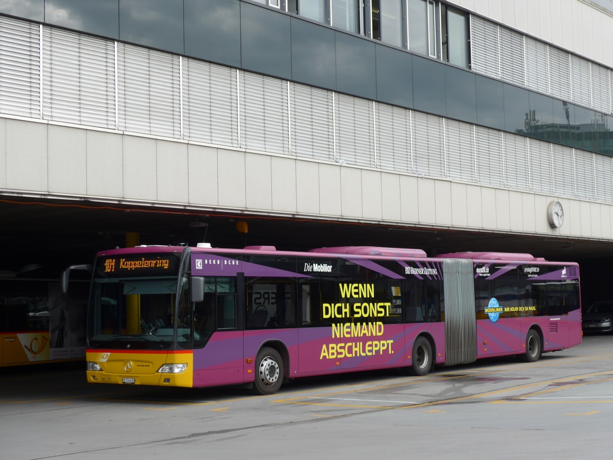 (153'748) - PostAuto Bern - Nr. 635/BE 734'635 - Mercedes am 16. August 2014 in Bern, Postautostation