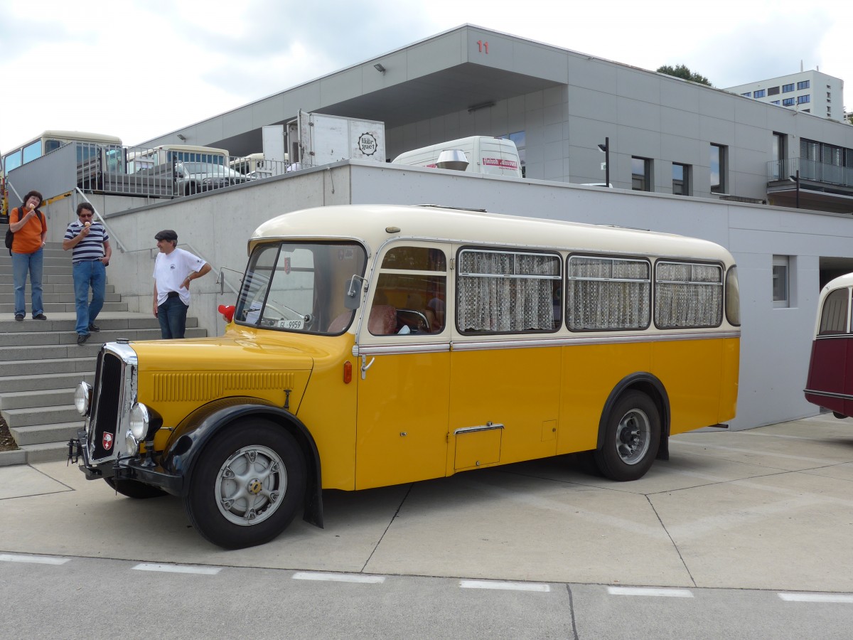 (154'618) - Pfeiffer, Htten - GL 9959 - Berna/Regazzoni (ex Rieser, Htten; ex Jelmorini, Tesserete; ex Malfanti, Sonvico) am 30. August 2014 in Oberkirch, CAMPUS Sursee