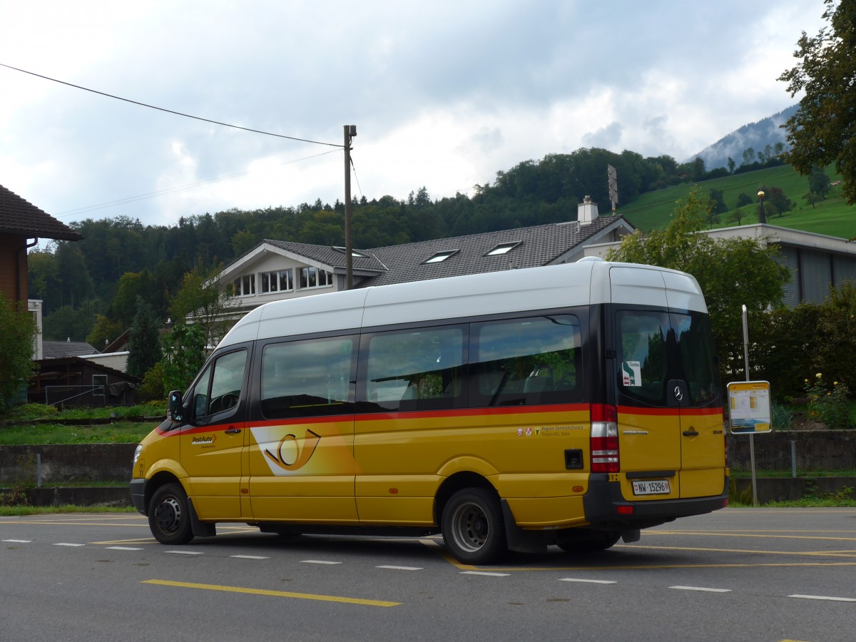 (154'659) - Thepra, Stans - Nr. 21/NW 15'296 - Mercedes (ex Ltscher, Neuheim) am 30. August 2014 in Ennetmoos, St. Jakob