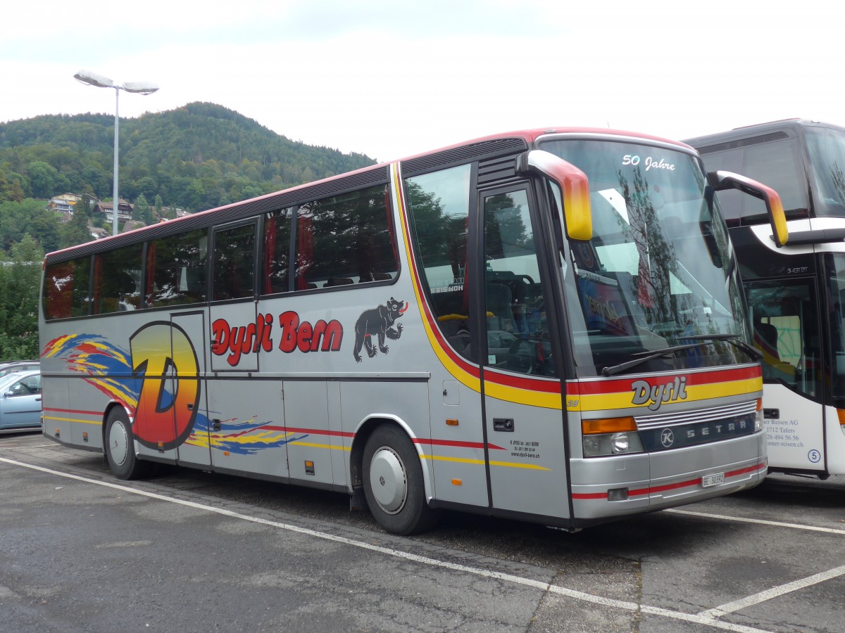 (154'883) - Dysli, Bern - Nr. 28/BE 30'392 - Setra am 5. September 2014 in Thun, Seestrasse