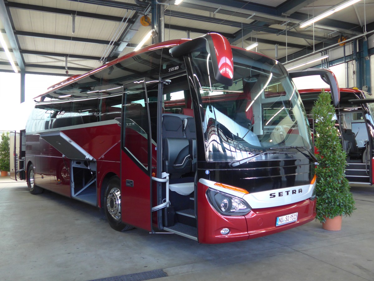 (156'433) - Aus Deutschland: Setra, Ulm - NU-SO 9515 - Setra am 7. November 2014 in Kloten, EvoBus