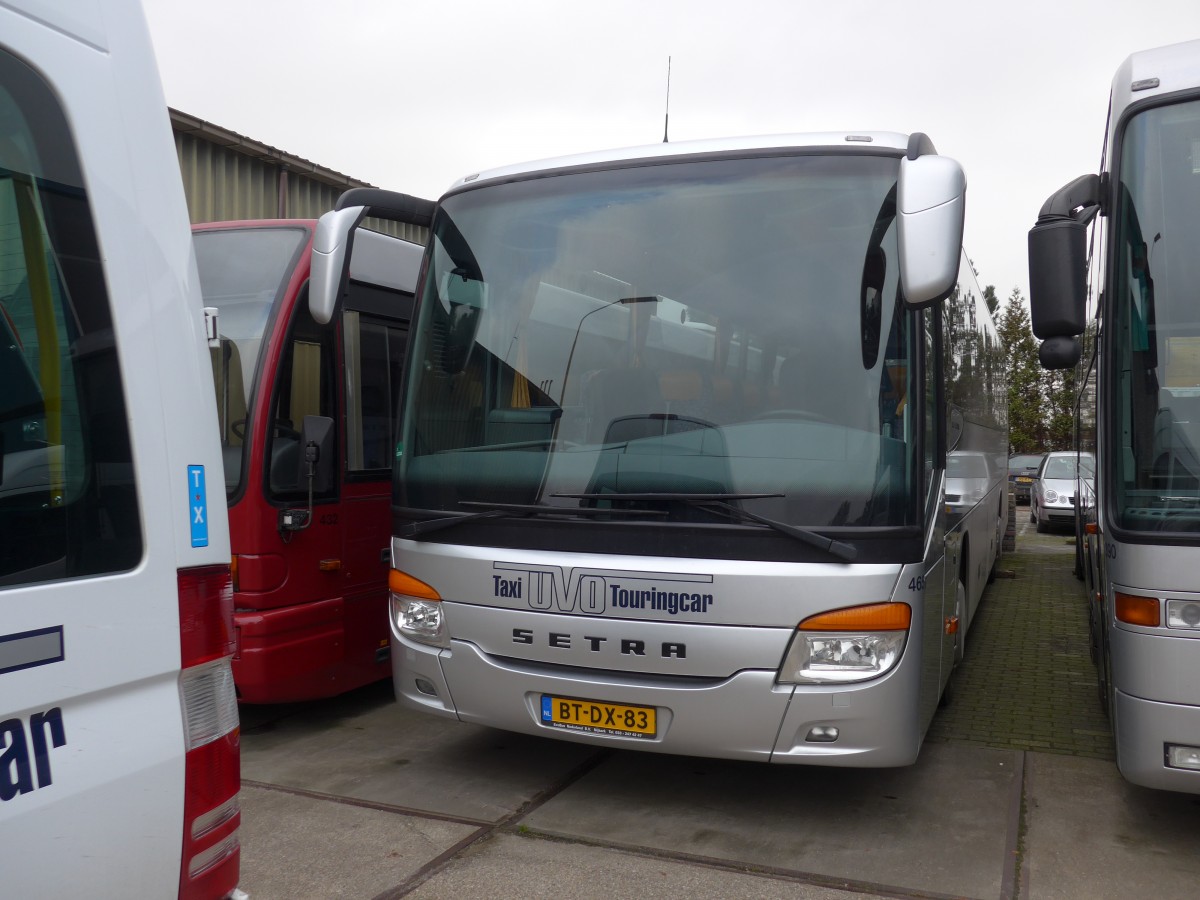 (156'717) - UVO, Uithuizermeeden - Nr. 465/BT-DX-83 - Setra am 18. November 2014 in Uithuizermeeden, Garage