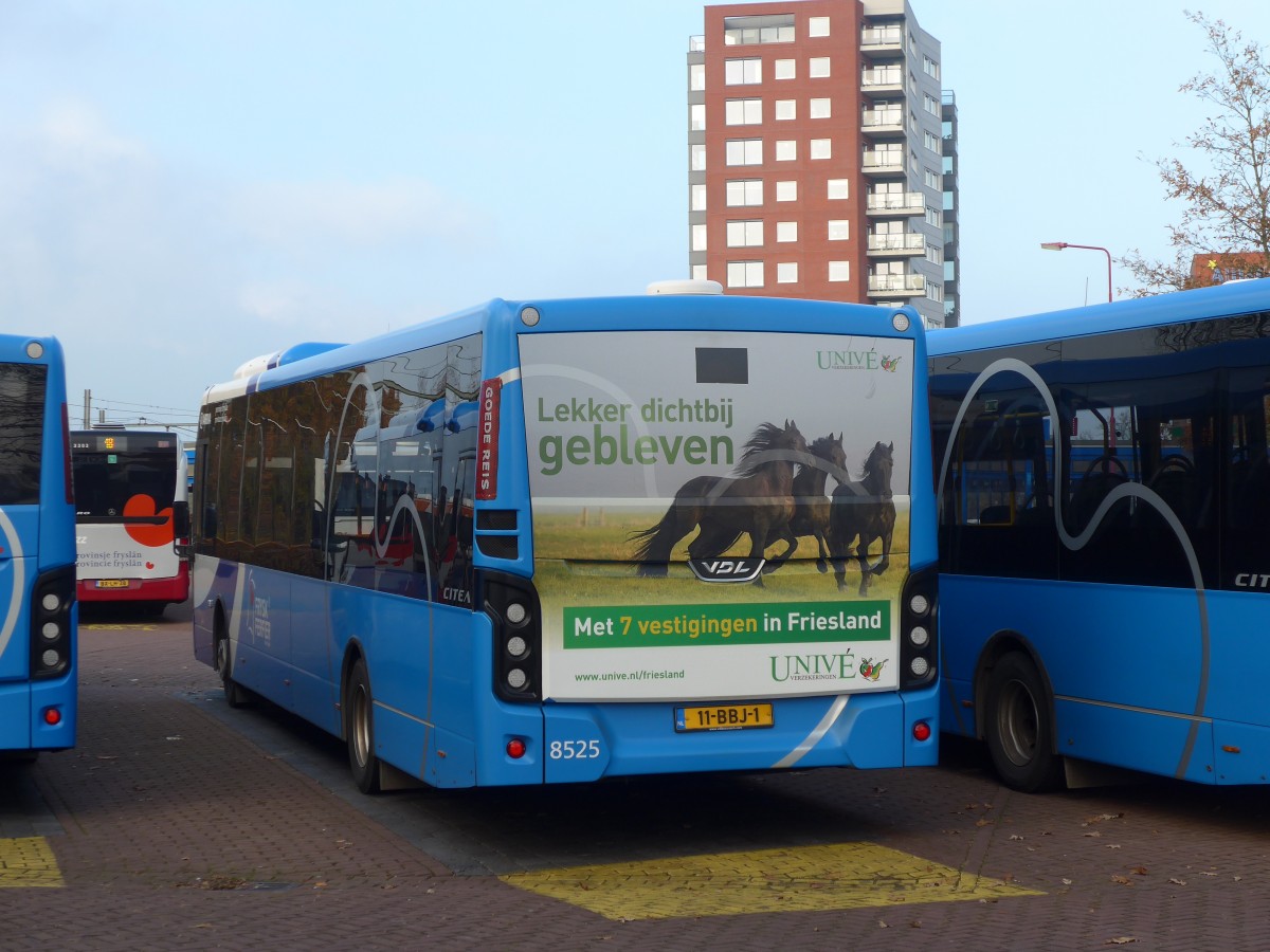 (156'989) - ARRIVA - Nr. 8525/11-BBJ-1 - VDL am 20. November 2014 beim Bahnhof Hoogeveen