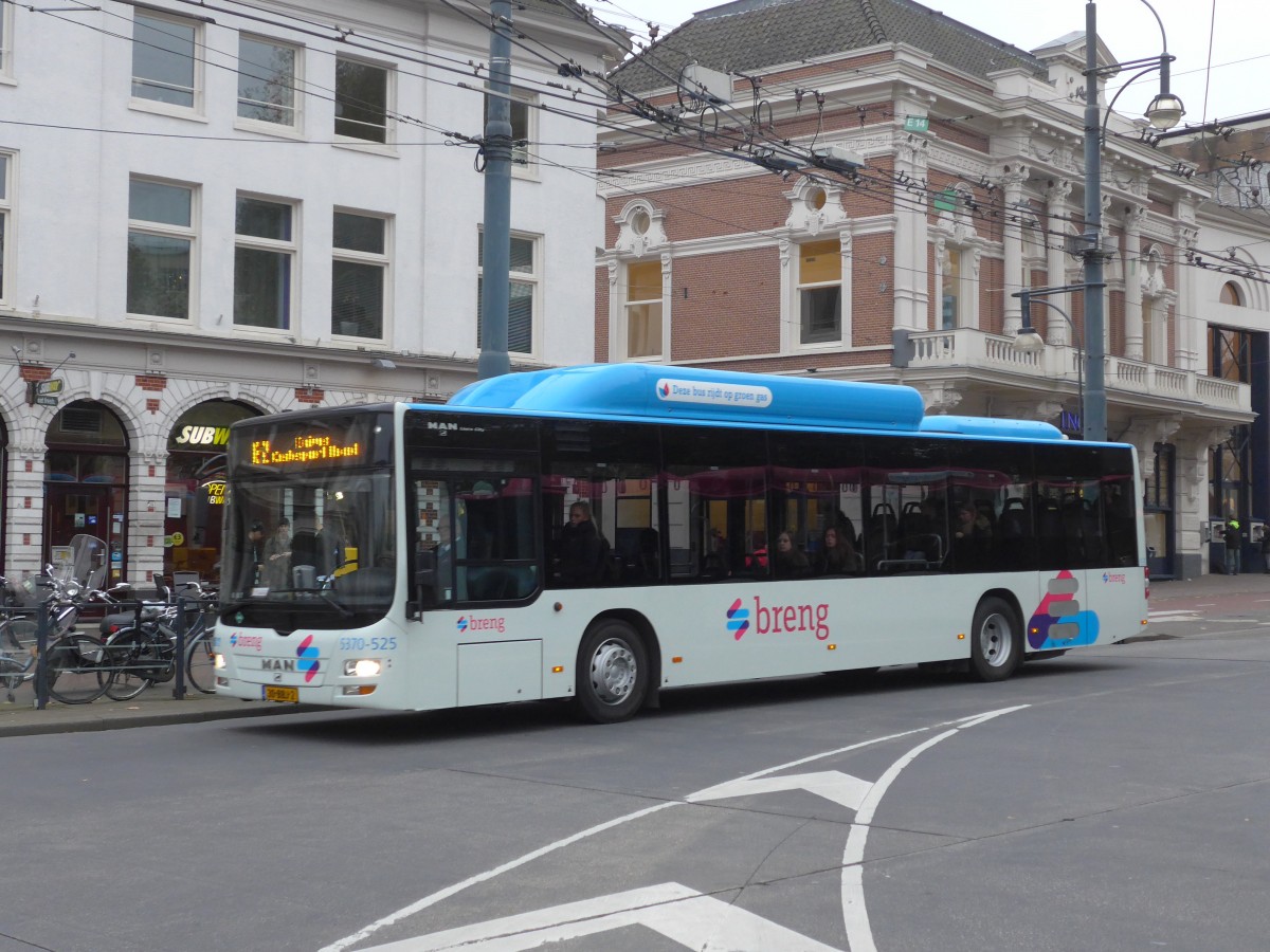 (157'027) - Breng, Ijsselmuiden - Nr. 5370-525/30-BBJ-2 - MAN am 20. November 2014 in Arnhem, Willemsplein