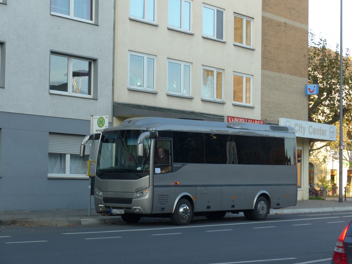 (157'260) - Zank, Weilerswist - EU-Z 7863 - Otokar am 21. November 2014 beim Hauptbahnhof Aachen